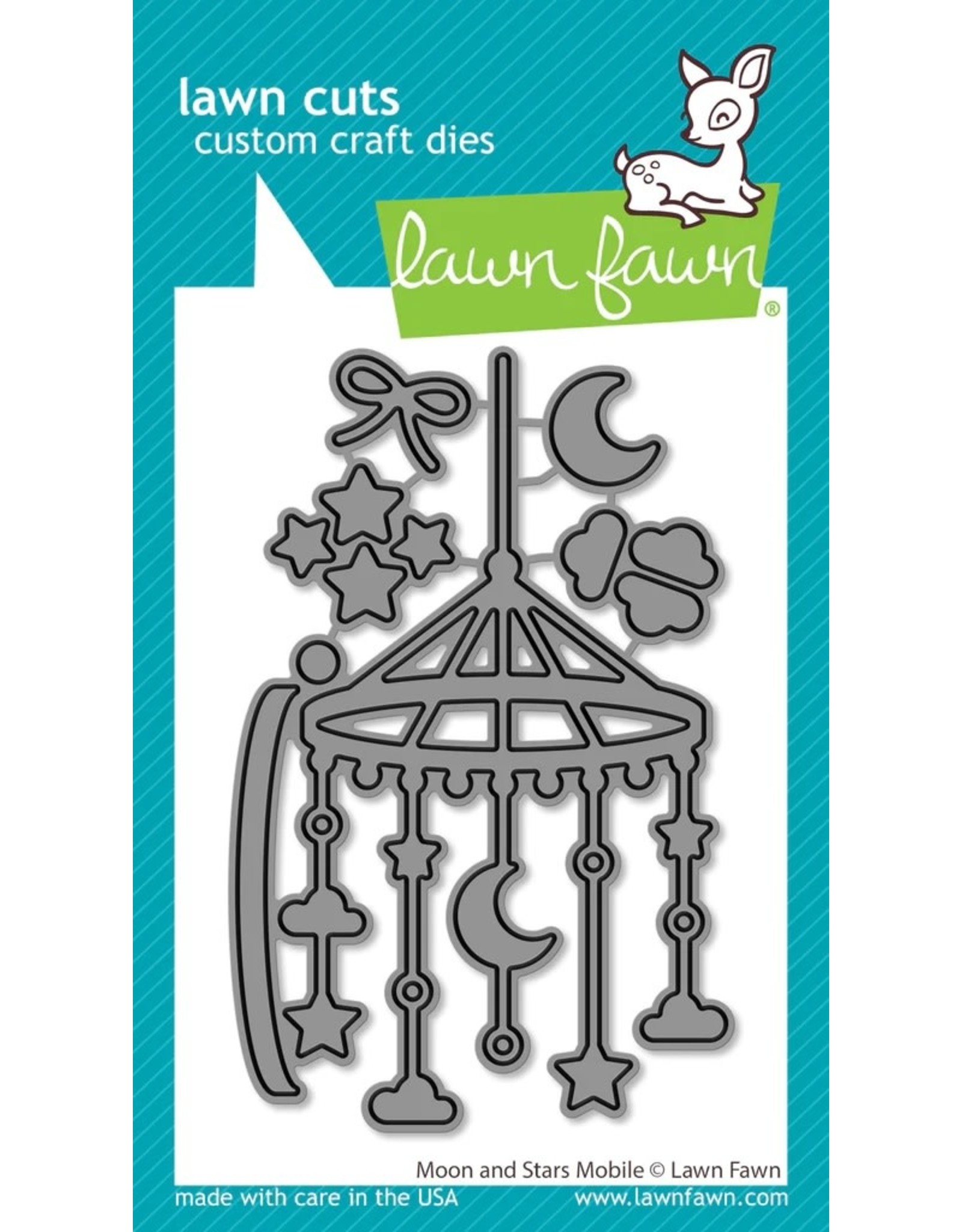 LAWN FAWN LAWN FAWN MOON AND STARS MOBILE DIE SET