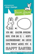LAWN FAWN LAWN FAWN EGGSTRAORDINARY EASTER ADD-ON CLEAR STAMP SET