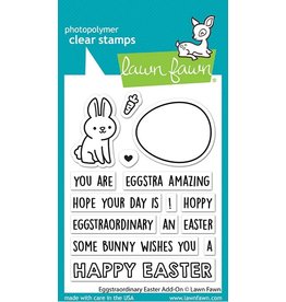 LAWN FAWN LAWN FAWN EGGSTRAORDINARY EASTER ADD-ON CLEAR STAMP SET