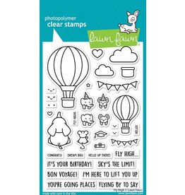 LAWN FAWN LAWN FAWN FLY HIGH CLEAR STAMP SET