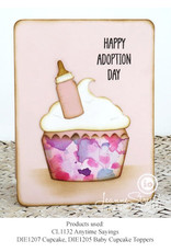 IMPRESSION OBSESSION IMPRESSION OBSESSION BABY CUPCAKE TOPPER DIE SET