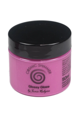 CREATIVE EXPRESSIONS CREATIVE EXPRESSIONS COSMIC SHIMMER JAMIE RODGERS FUCHSIA PINK GLOSSY GLAZE 50ml