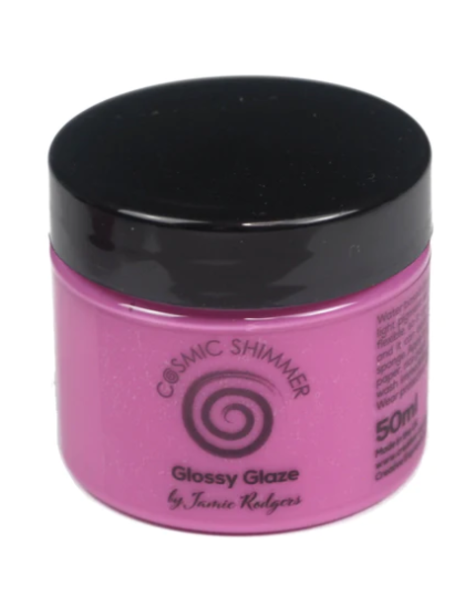 CREATIVE EXPRESSIONS CREATIVE EXPRESSION COSMIC SHIMMER JAMIE RODGERS FUCHSIA PINK GLOSSY GLAZE 50ml
