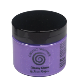 CREATIVE EXPRESSIONS CREATIVE EXPRESSION COSMIC SHIMMER JAMIE RODGERS PARISIAN PURPLE GLOSSY GLAZE 50ml