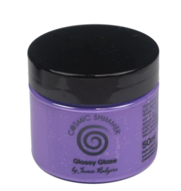CREATIVE EXPRESSIONS CREATIVE EXPRESSIONS COSMIC SHIMMER JAMIE RODGERS PARISIAN PURPLE GLOSSY GLAZE 50ml