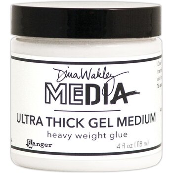 RANGER RANGER DINA WAKLEY MEDIA ULTRA THICK GEL MEDIUM 4OZ