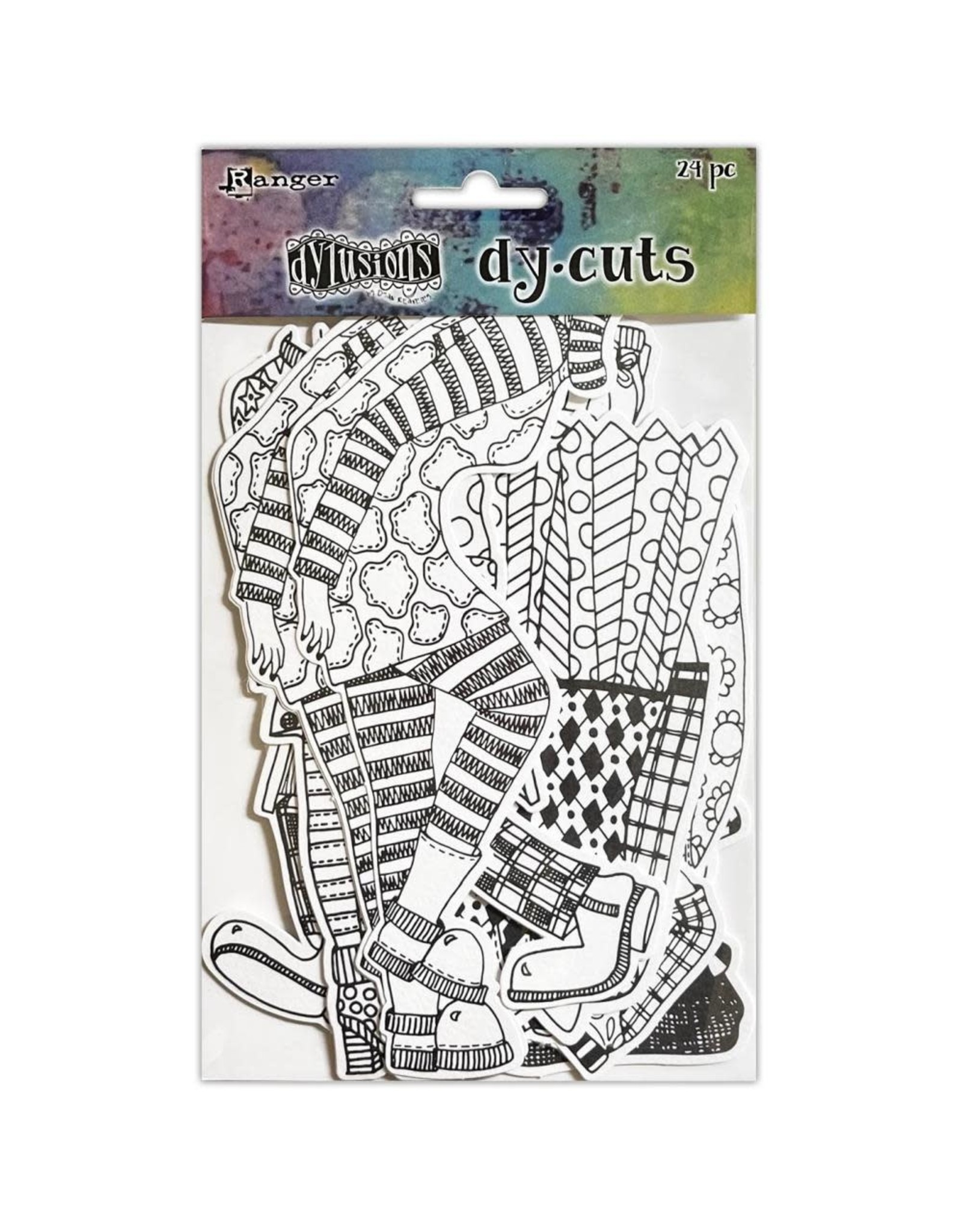 RANGER DYLUSIONS ME BODIES DY-CUTS 24PC