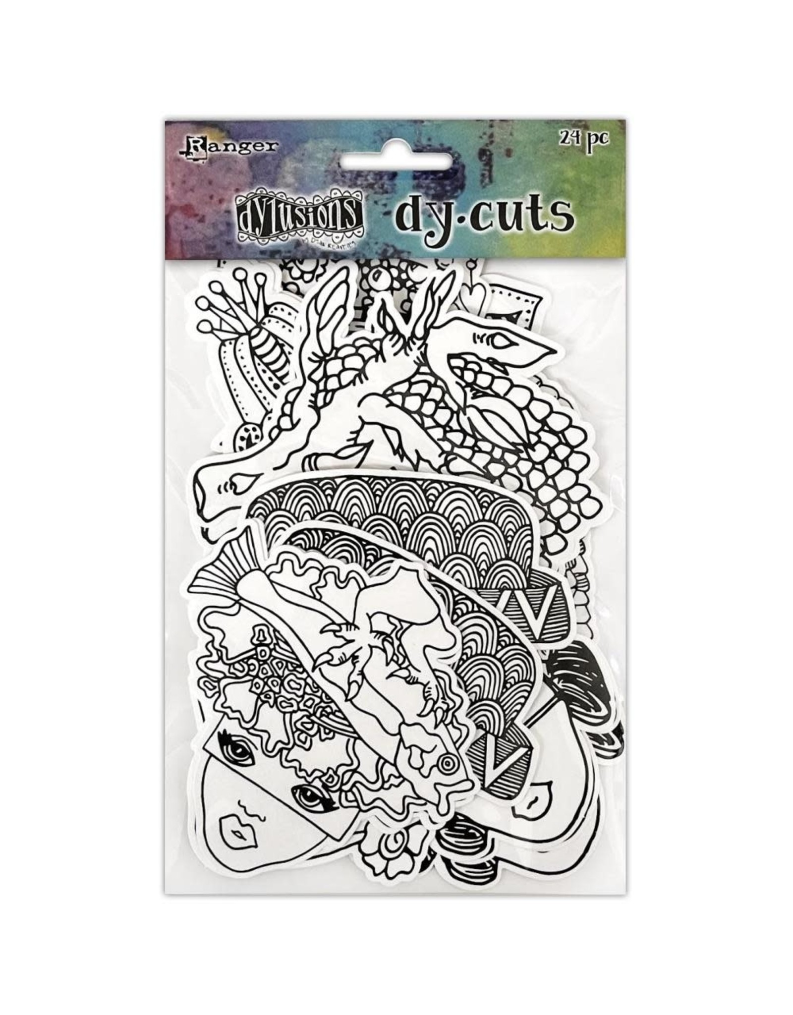 RANGER DYLUSIONS ME HEADS DY-CUTS 24PC