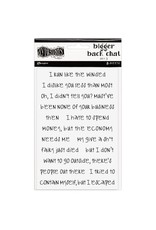 RANGER DYLUSIONS BIGGER BACK CHAT STICKERS WHITE SET #3