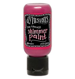 RANGER DYLUSIONS SHIMMER PAINT PINK FLAMINGO 1OZ