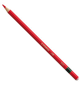 STABILO STABILO PAPER GLASS PLASTIC METAL AQUARELABLE RED PENCIL