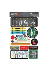 REMINISCE REMINISCE YOU'VE BEEN SCHOOLED FIRST GRADE 3D STICKERS