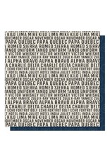 PHOTOPLAY PAPER PHOTOPLAY TRACI SMITH THE BRAVE CODE TALK 12x12 CARDSTOCK