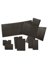 GRAPHIC 45 GRAPHIC 45 STAPLES BLACK INTERACTIVE FOLIO ALBUM WITH INTERCHANGEABLE PAGES