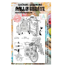 AALL & CREATE AALL & CREATE BIPASHA BK #913 DON'T STOP ME NOW A5 ACRYLIC STAMP SET