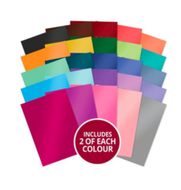 HUNKYDORY CRAFTS LTD. HUNKYDORY CRAFTERS HOME EXCLUSIVE MIRRI CARD MEGAMIX EXCLUSIVE COLOURS