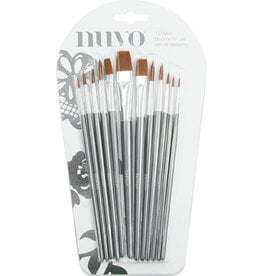 TONIC TONIC STUDIOS NYLON NUVO BRUSH SET 12PK