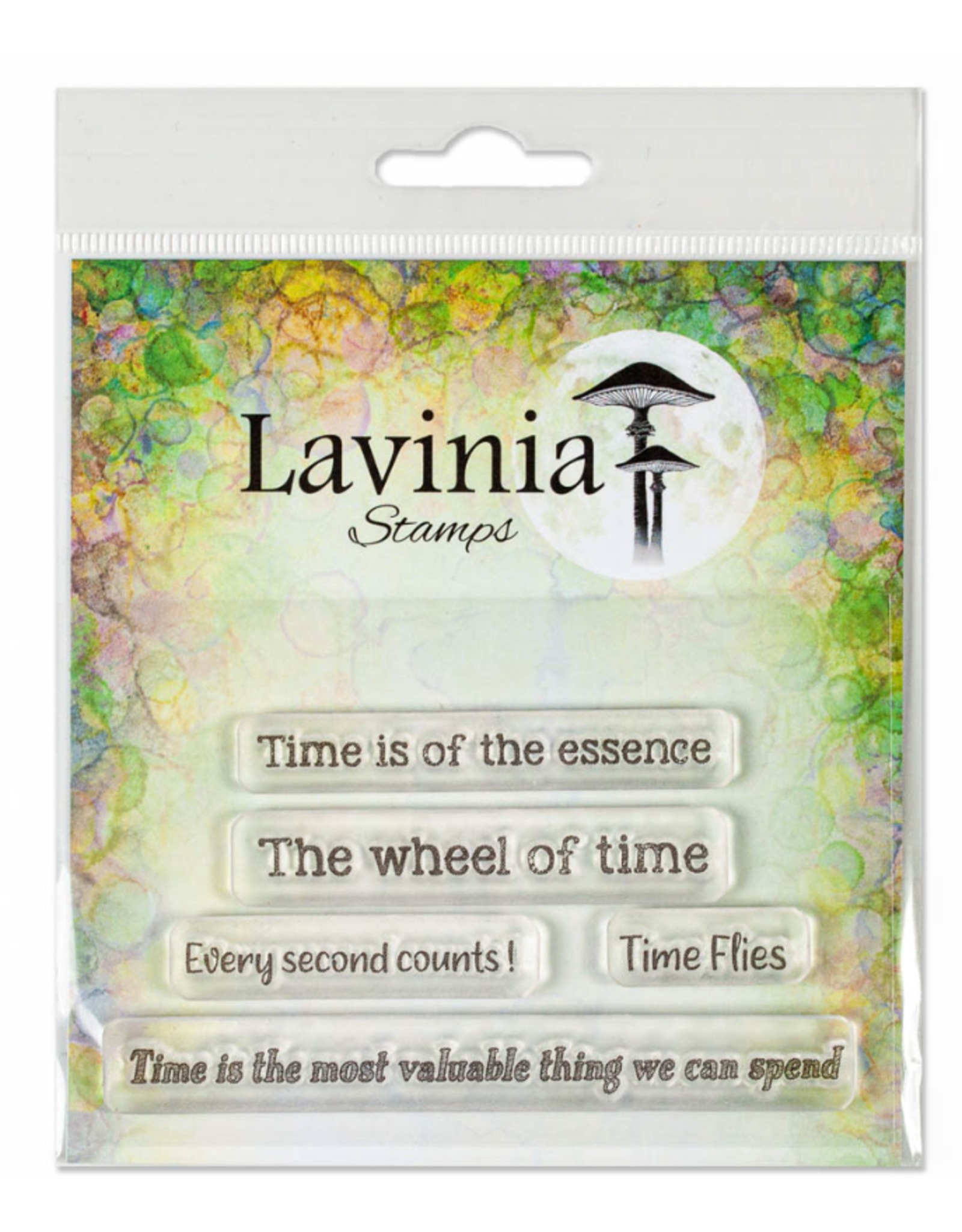 LAVINIA STAMPS LAVINIA TIME FLIES CLEAR STAMP SET