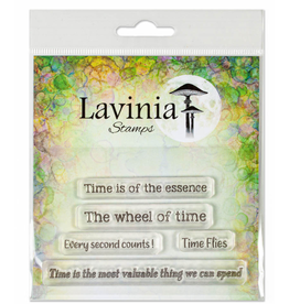LAVINIA STAMPS LAVINIA TIME FLIES CLEAR STAMP SET