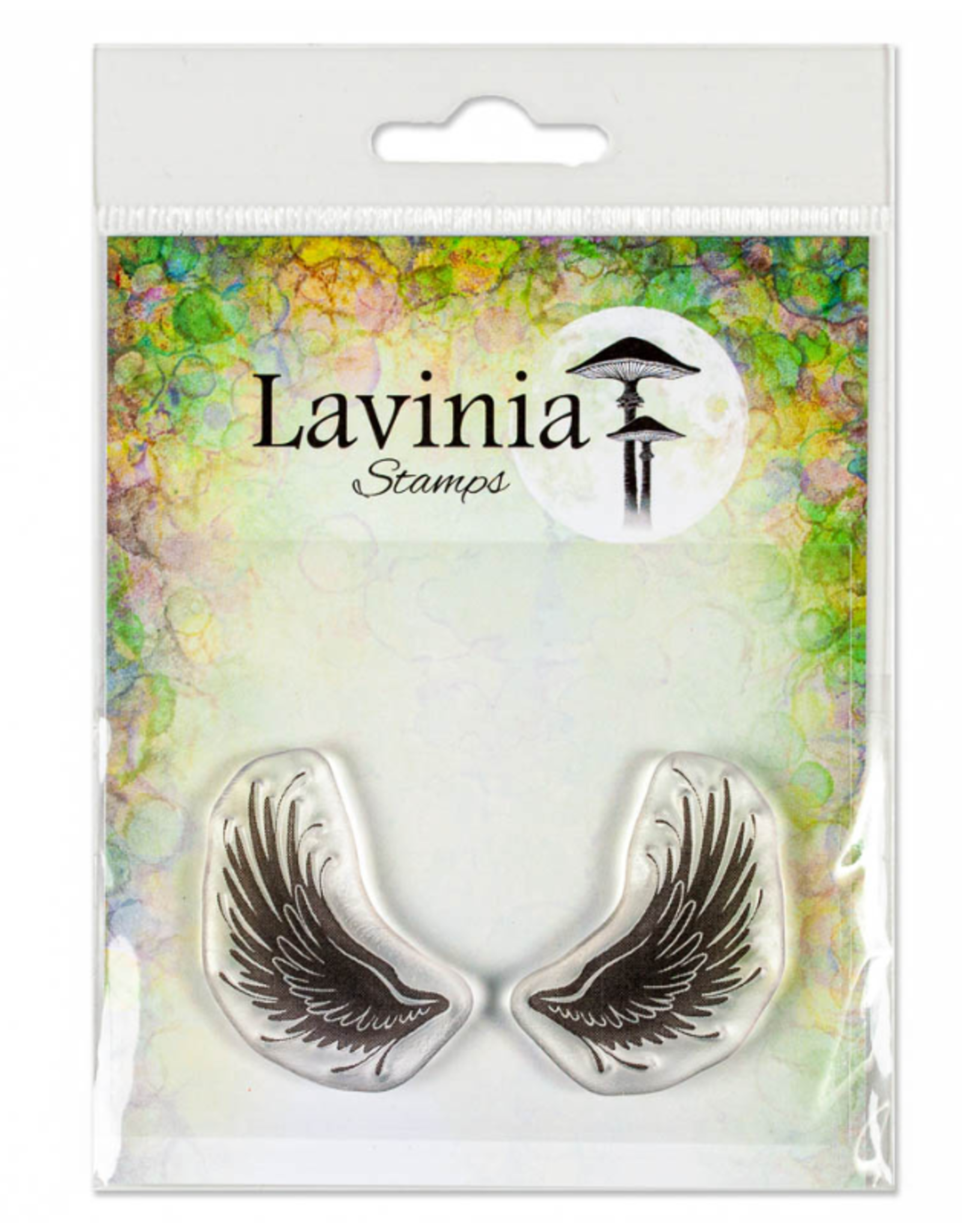 LAVINIA STAMPS LAVINIA ANGEL WINGS SMALL CLEAR STAMP SET