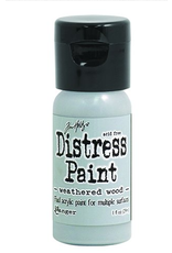 RANGER TIM HOLTZ DISTRESS ACRYLIC PAINT WEATHERED WOOD 1OZ