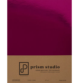 PRISM STUDIO PRISM STUDIO WHOLE SPECTRUM FOIL 8.5x11 CARDSTOCK-PINK TOURMALINE