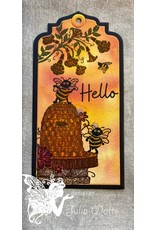 FAIRY HUGS FAIRY HUGS FLORAL HIVE CLEAR STAMP