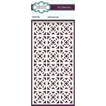 CREATIVE EXPRESSIONS CREATIVE EXPRESSIONS KALEIDOSCOPE 4x8 DL STENCIL