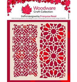 WOODWARE CRAFT COLLECTION WOODWARE FRANCOISE READ ARABIAN 6x6 STENCIL