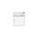 AMERICAN CRAFTS AMERICAN CRAFTS MEMOROLOGY REFILL PAGES 2X2