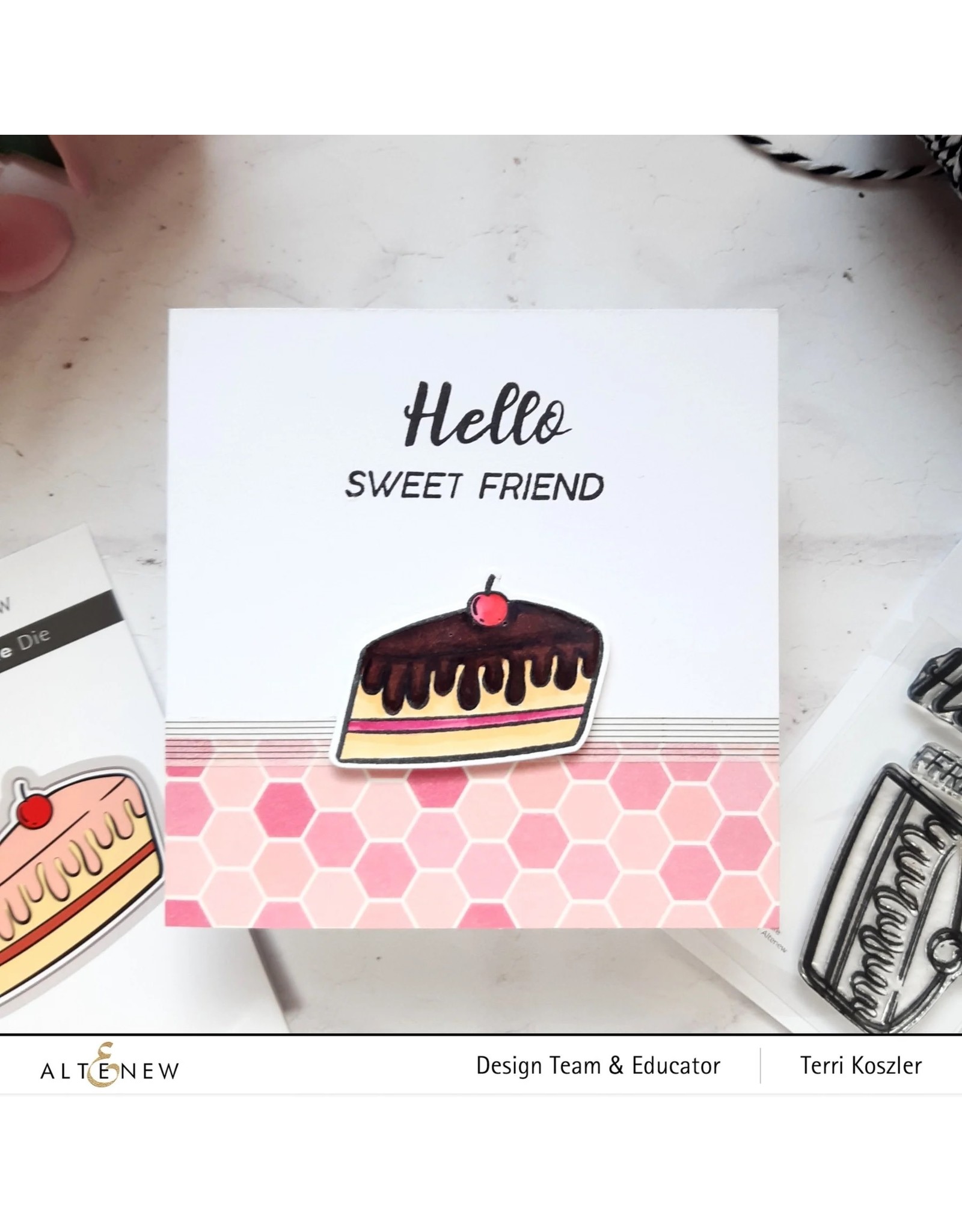 ALTENEW ALTENEW SWEET CAKE MINI STAMP SET