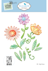 ELIZABETH CRAFT DESIGNS ELIZABETH CRAFT DESIGNS EVERYDAY ELEMENTS BY ANNETTE GREEN PLAYFUL FLOWERS DIE SET