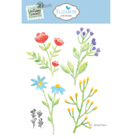 ELIZABETH CRAFT DESIGNS ELIZABETH CRAFT DESIGNS EVERYDAY ELEMENTS BY ANNETTE GREEN STEMMED FLOWERS DIE SET