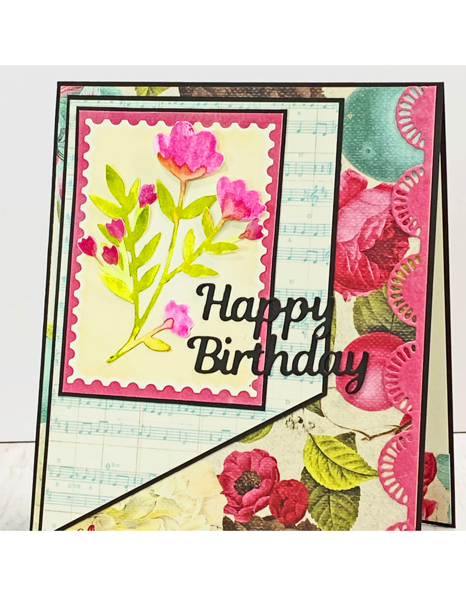ELIZABETH CRAFT DESIGNS ELIZABETH CRAFT DESIGNS EVERYDAY ELEMENTS BY ANNETTE GREEN STEMMED FLOWERS DIE SET