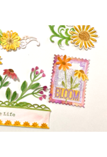 ELIZABETH CRAFT DESIGNS ELIZABETH CRAFT DESIGNS EVERYDAY ELEMENTS BY ANNETTE GREEN BLOOM CLEAR STAMP SET