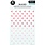 STUDIOLIGHT STUDIOLIGHT ESSENTIALS COLLECTION HEART PATTERN MASKS STENCIL