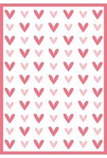 STUDIOLIGHT STUDIOLIGHT ESSENTIALS COLLECTION HEART PATTERN MASKS STENCIL