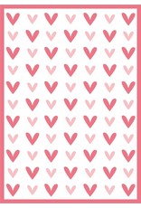 STUDIOLIGHT STUDIOLIGHT ESSENTIALS COLLECTION HEART PATTERN MASKS STENCIL