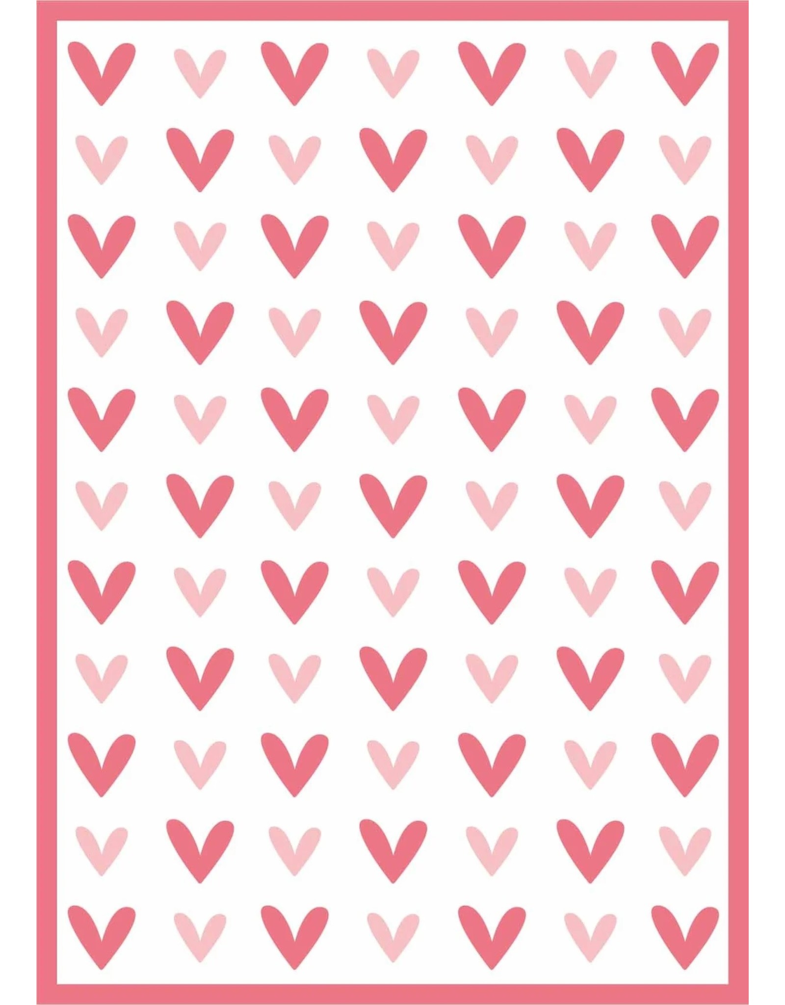 STUDIOLIGHT STUDIOLIGHT ESSENTIALS COLLECTION HEART PATTERN MASKS STENCIL