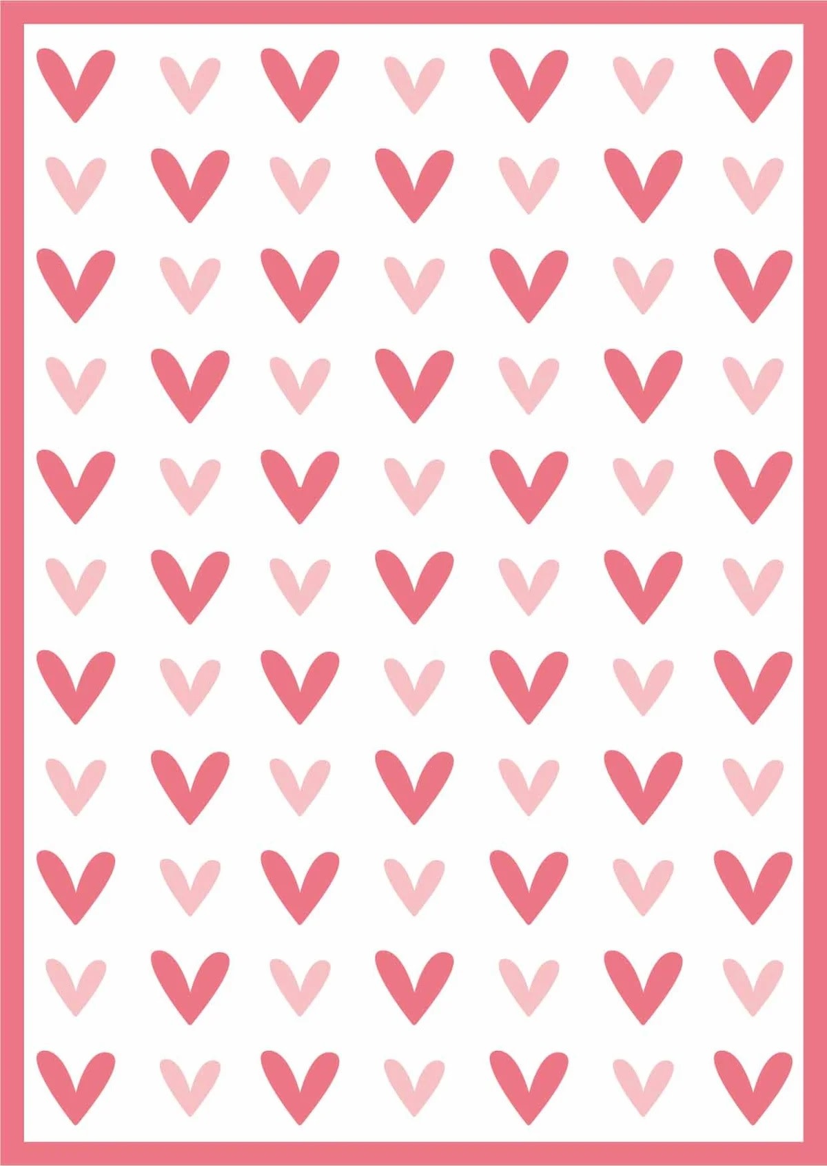STUDIOLIGHT STUDIOLIGHT ESSENTIALS COLLECTION HEART PATTERN MASKS STENCIL