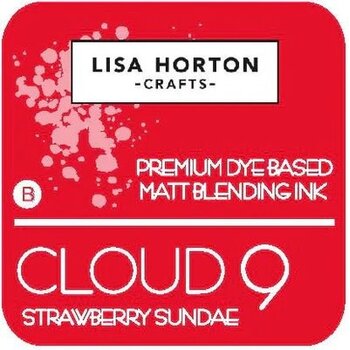 LISA HORTON CRAFTS LISA HORTON CRAFTS CLOUD 9 MATT BLENDING INK - STRAWBERRY SUNDAE