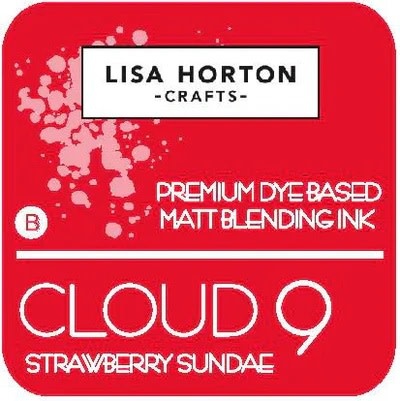 LISA HORTON CRAFTS LISA HORTON CRAFTS CLOUD 9 MATT BLENDING INK - STRAWBERRY SUNDAE