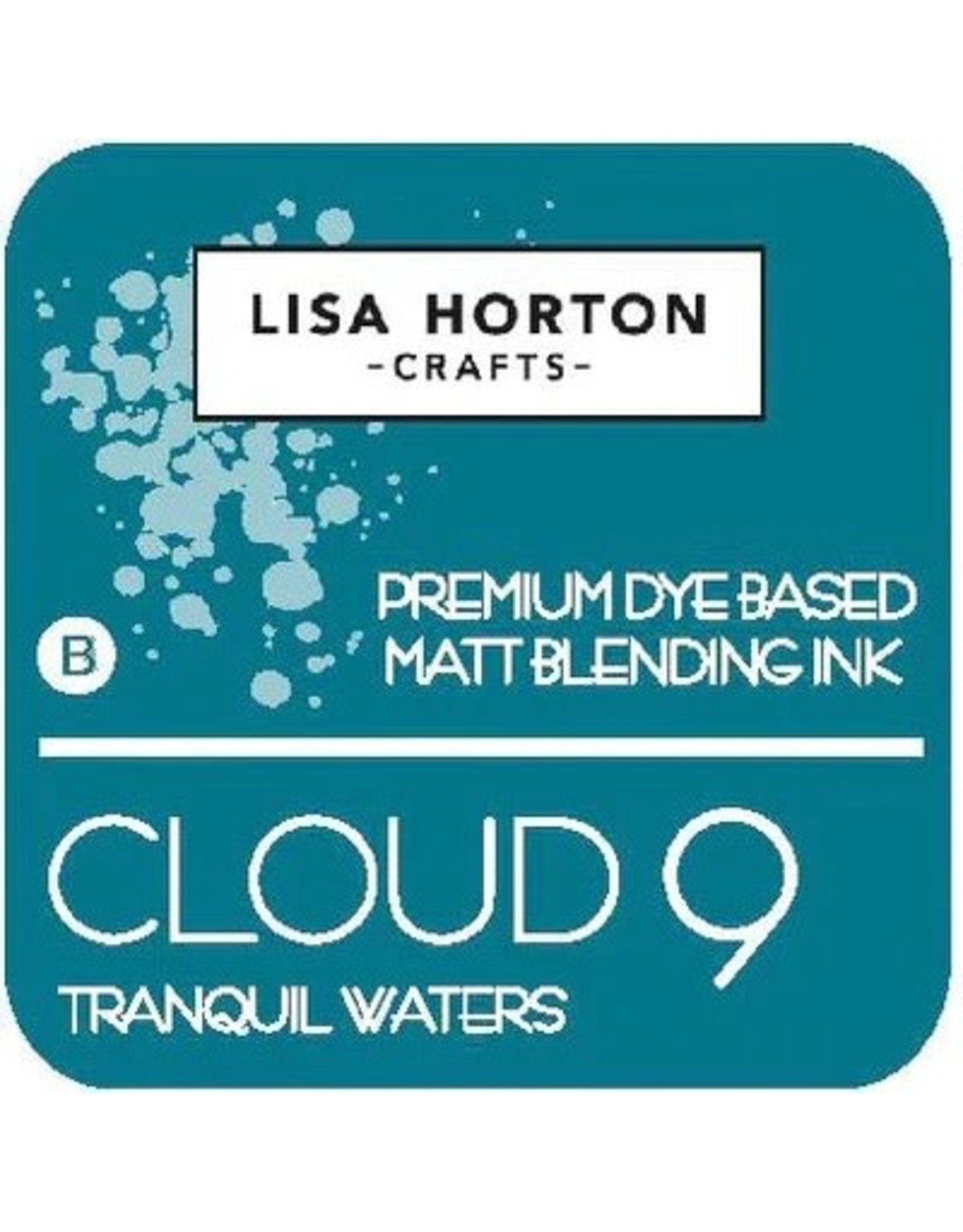 LISA HORTON CRAFTS LISA HORTON CRAFTS CLOUD 9 MATT BLENDING INK - TRANQUIL WATERS