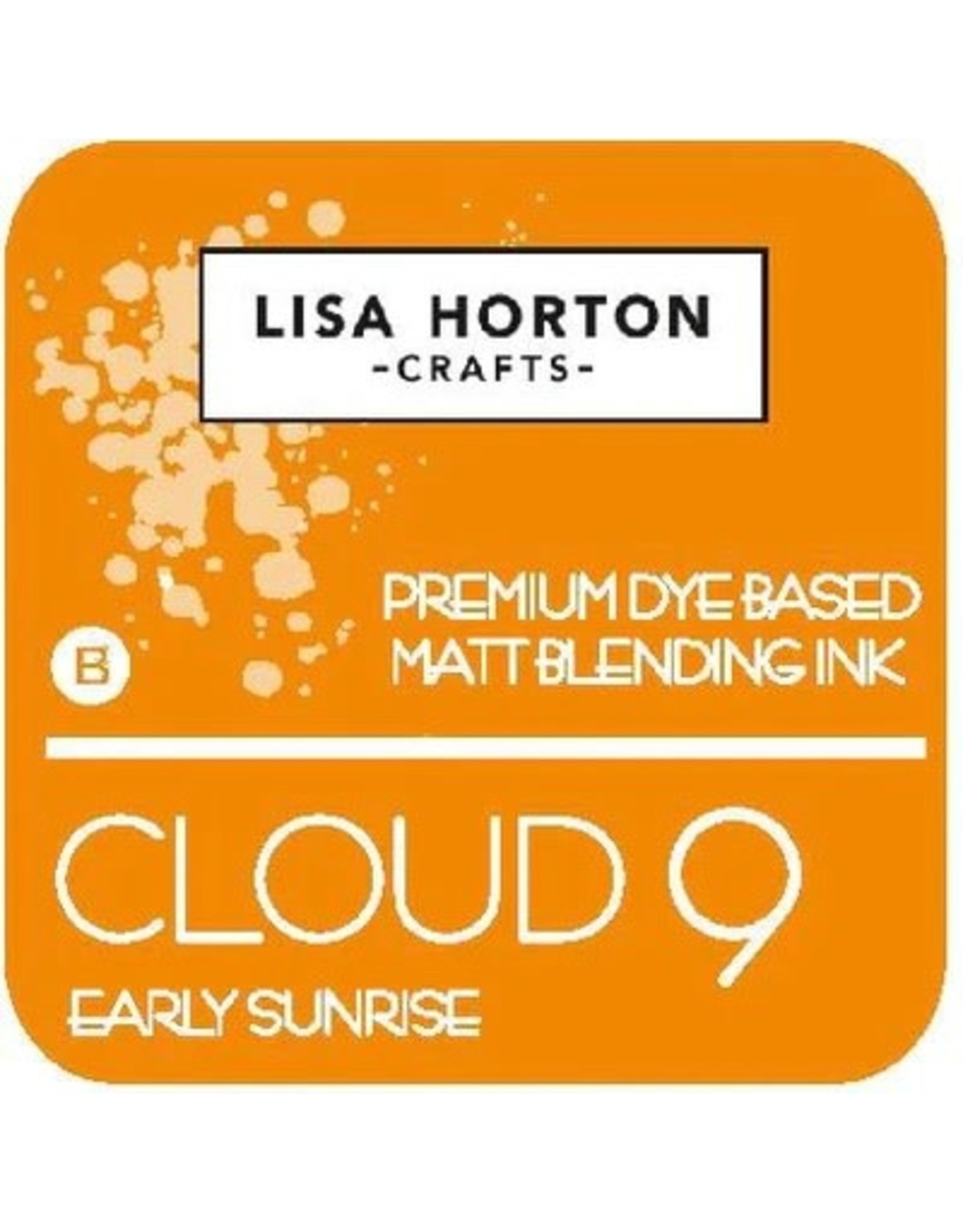 LISA HORTON CRAFTS LISA HORTON CRAFTS CLOUD 9 MATT BLENDING INK - EARLY SUNRISE