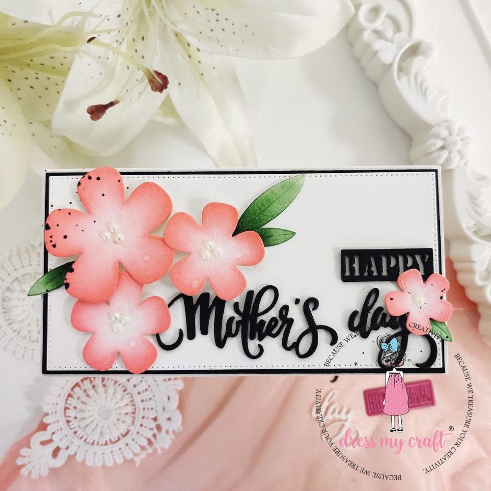 DRESS MY CRAFT DRESS MY CRAFT BASIC DESIGNER DIES MOTHER'S & FATHER'S DAY DIE SET