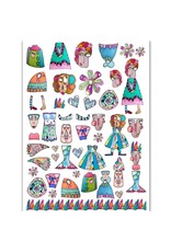 DRESS MY CRAFT DRESS MY CRAFT BEAUTIFUL FACES A4 TRANSFER ME SHEET