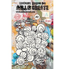 AALL & CREATE AALL & CREATE JANET KLEIN # 12 STEMS & PODS DIE CUTS 64/PK