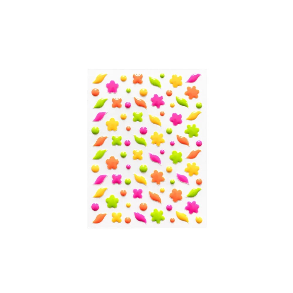 HERO ARTS HERO ARTS HERO HUES FLORAL ENAMEL STICKERS