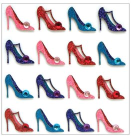 JOLEE’S JOLEES BOUTIQUE PUMPS REPEAT DIMENSIONAL STICKERS