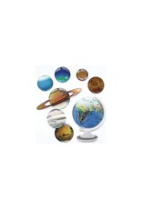 EK SUCCESS JOLEES BOUTIQUE GLOBE AND PLANETS DIMENSIONAL STICKERS